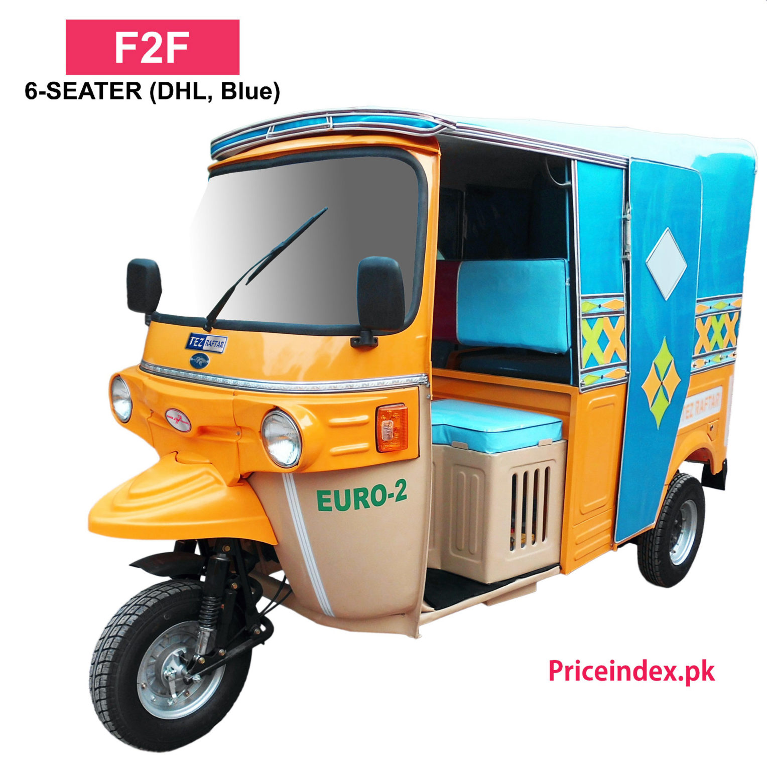 Tez Raftar Rickshaw and Loader Prices in Pakistan 2023 - Auto Rickshaws